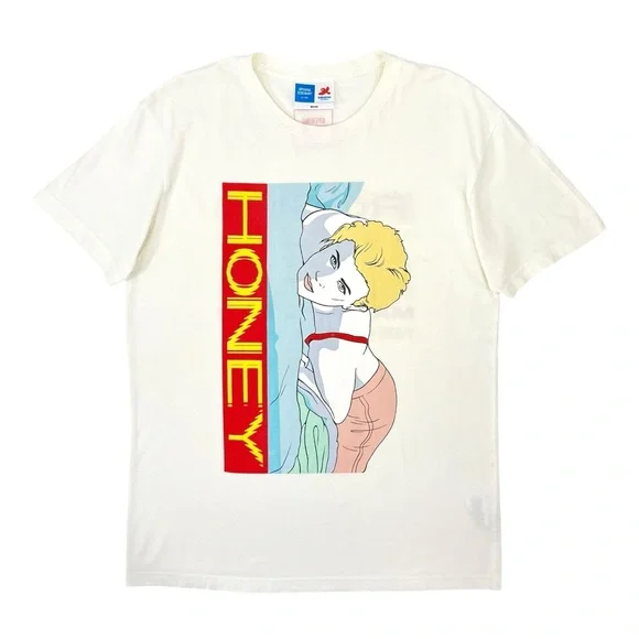 Opening Ceremony x Konichiwa Records White 2019 Robyn MSG NYC T-Shirt sz M - Picture 1 of 6